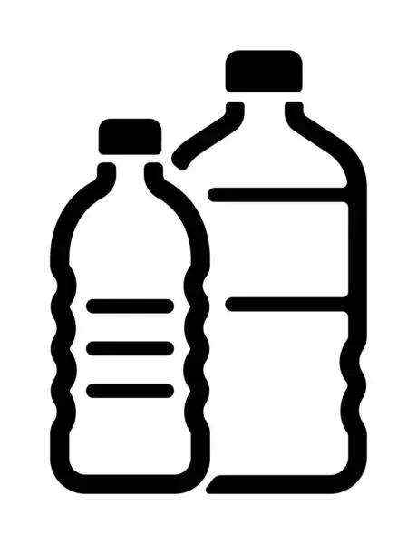 Deux bouteilles d'eau 500 ml