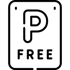 Free on-street parking